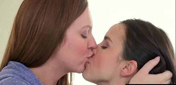  Lesbians In Hot Act Kissing And Licking All Body video-12